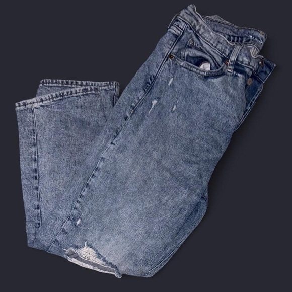 Old Navy Women's High Rise Light Blue Jeans - Picture 2 of 3